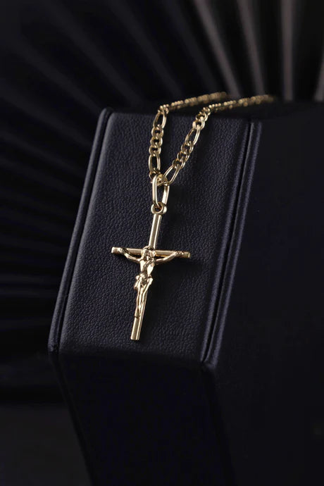 Cadena Fígaro en Oro laminado 18k Para Caballero