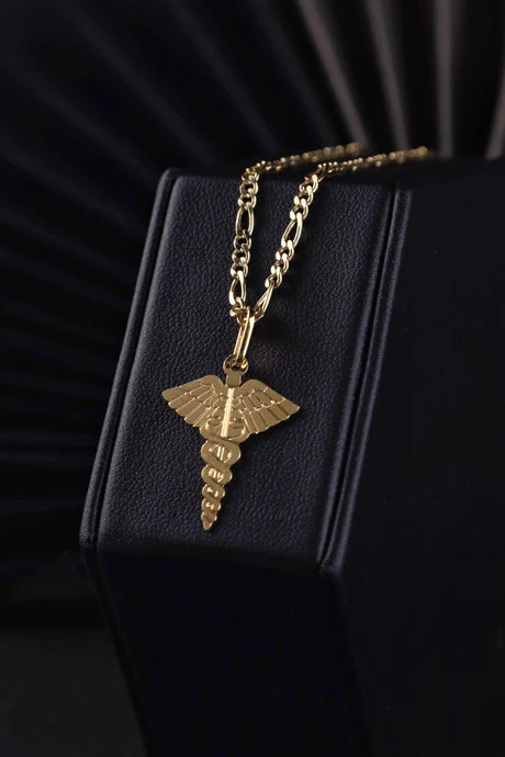 Cadena Fígaro en Oro laminado 18k Para Caballero