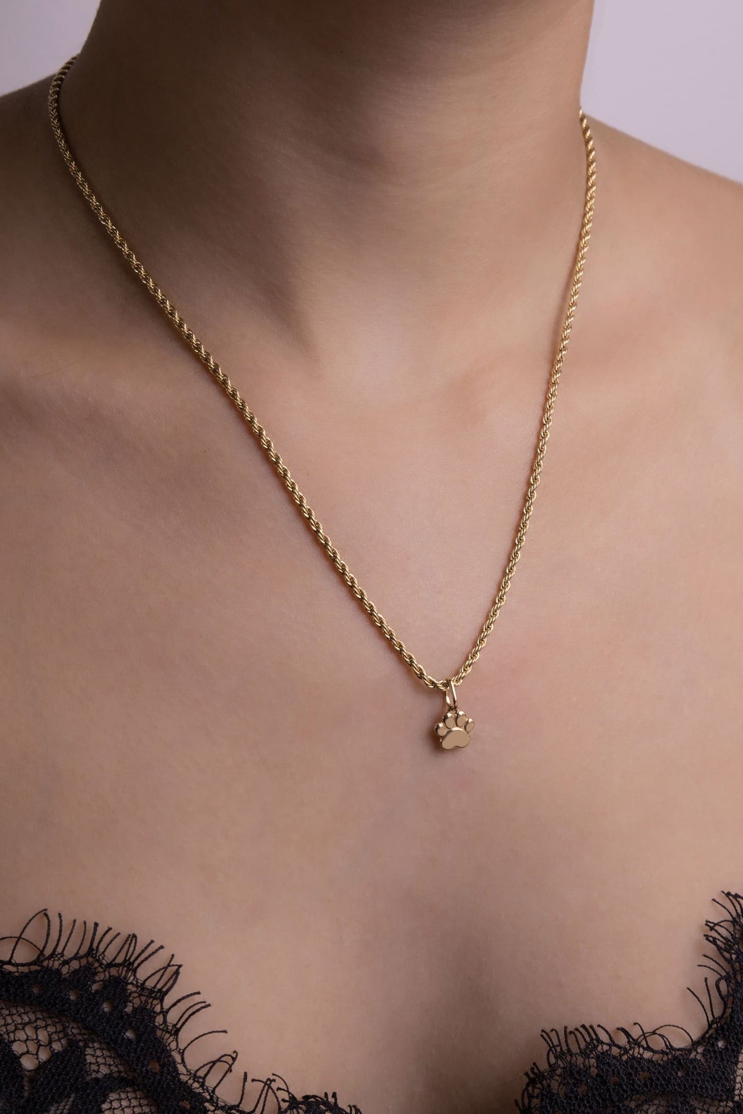 Cadena Lazo en Oro laminado 18k Para Dama