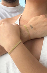 Pulsera Mesh Exclusive en Oro laminado 18k