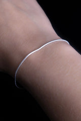 Pulseras Cola de Ratón en Plata 925 Para Pareja