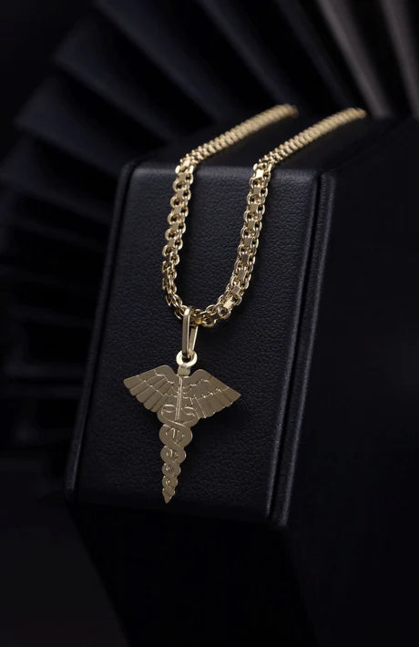 Cadena Bismarck en Oro laminado 18k Para Caballero