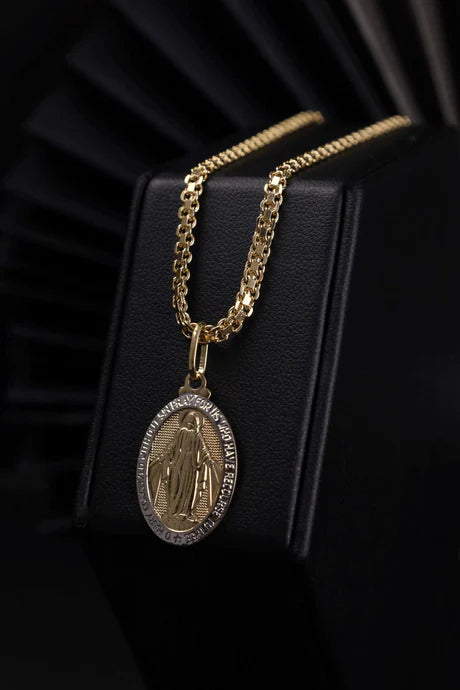 Cadena Bismarck en Oro laminado 18k Para Caballero