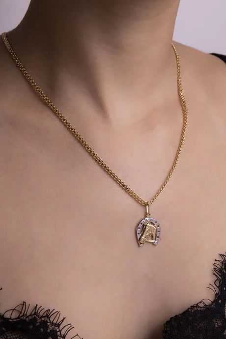 Cadena Bismarck en Oro Laminado 18k Para Dama