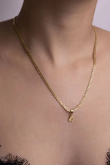 Cadena Bismarck en Oro Laminado 18k Para Dama
