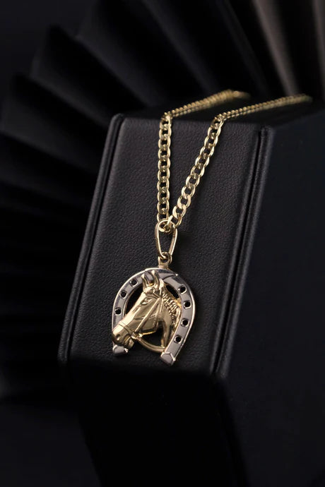 Cadena Eslabón Plano en Oro laminado 18k Para Caballero