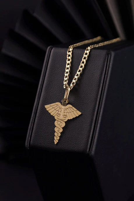 Cadena Eslabón Plano en Oro laminado 18k Para Caballero