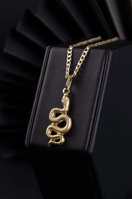 Cadena Eslabón Plano en Oro laminado 18k Para Caballero