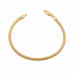 Pulsera Serpiente en Oro laminado 18k