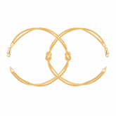 Pulseras Unity en Oro laminado 18k Para Pareja