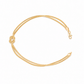 Pulsera Unity en Oro laminado 18k