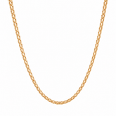 Cadena Bismarck en Oro laminado 18k Para Caballero