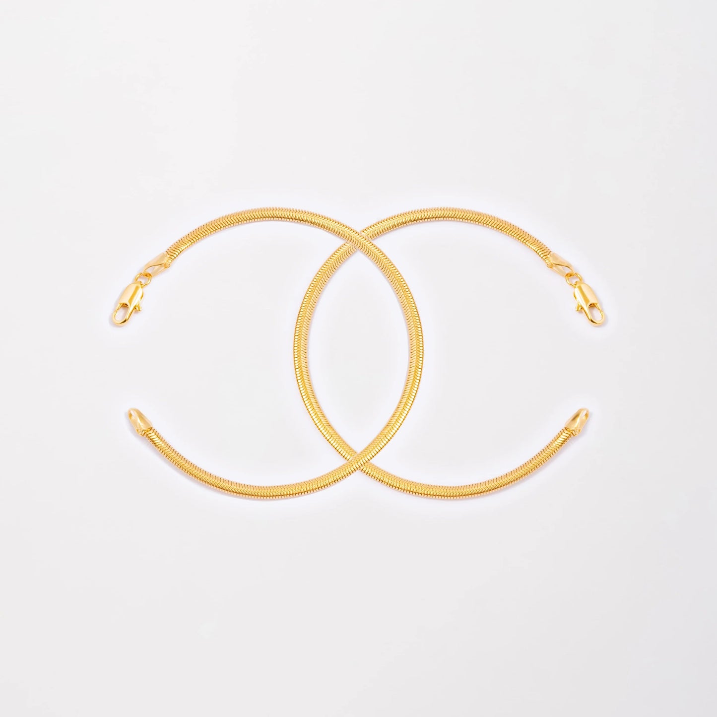 Pulsera Serpiente en Oro laminado 18k