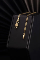 Pulsera Fígaro en Oro laminado 18k
