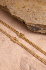 Pulsera Unity en Oro laminado 18k