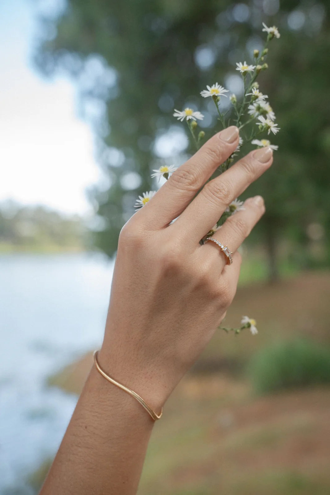 Pulsera Serpiente en Oro laminado 18k