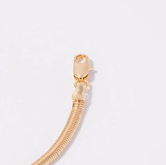 Pulseras Serpiente en Oro laminado 18k Para Pareja
