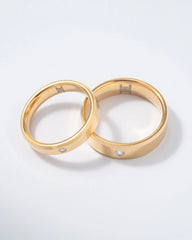 Anillos Unbroken en Tungsteno Para Pareja