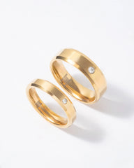 Anillos Unbroken en Tungsteno Para Pareja