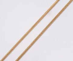 Pulseras Cola de Ratón en Oro laminado 18k Para Pareja