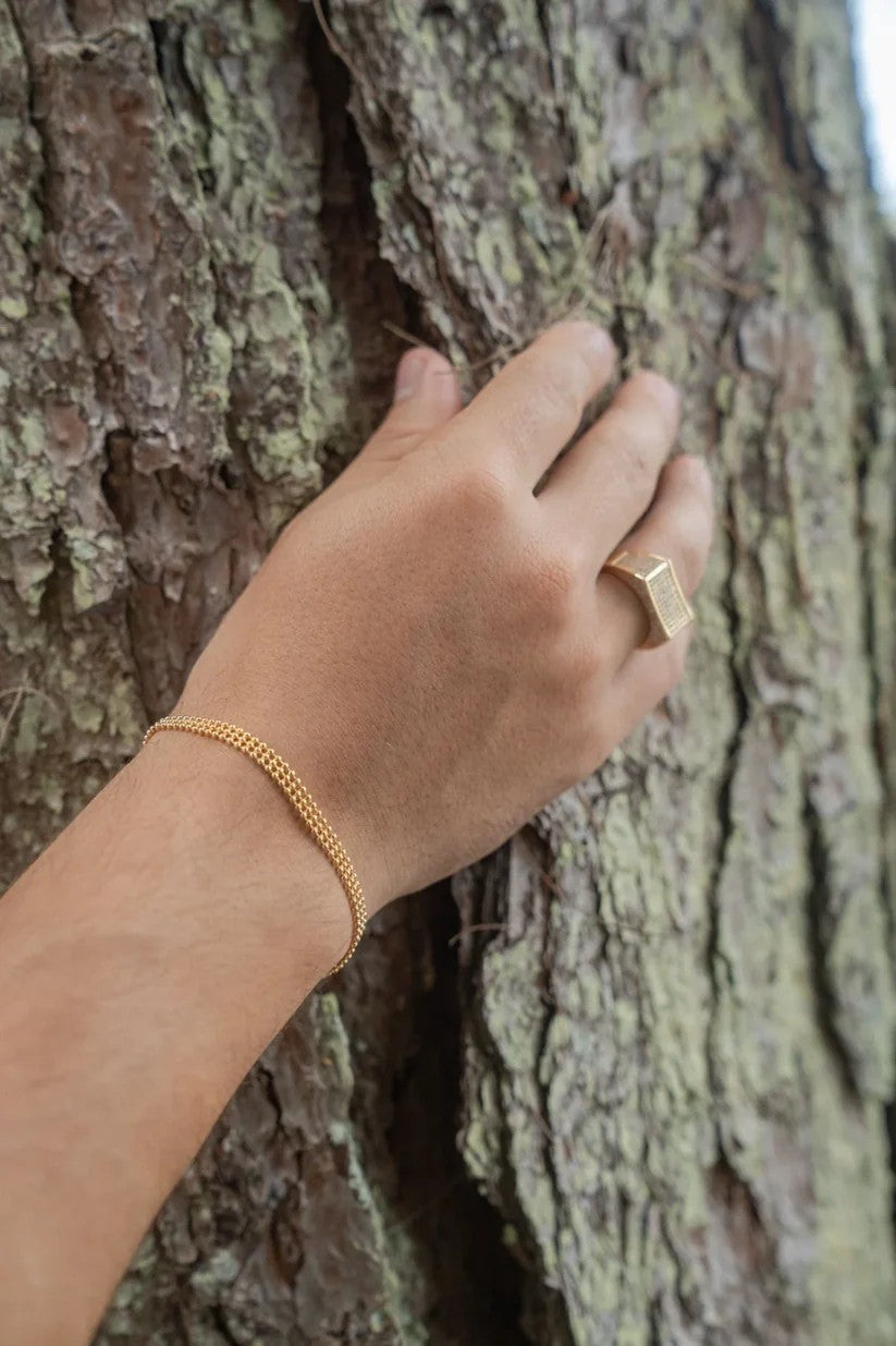 Pulseras M60 en Oro laminado 18k Para Pareja
