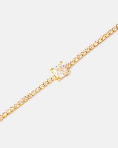 Pulsera Carré Clair en Oro laminado 18k