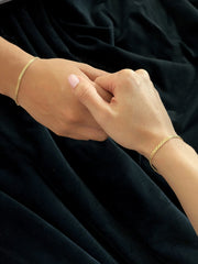 Pulsera Bismarck en Oro laminado 18k