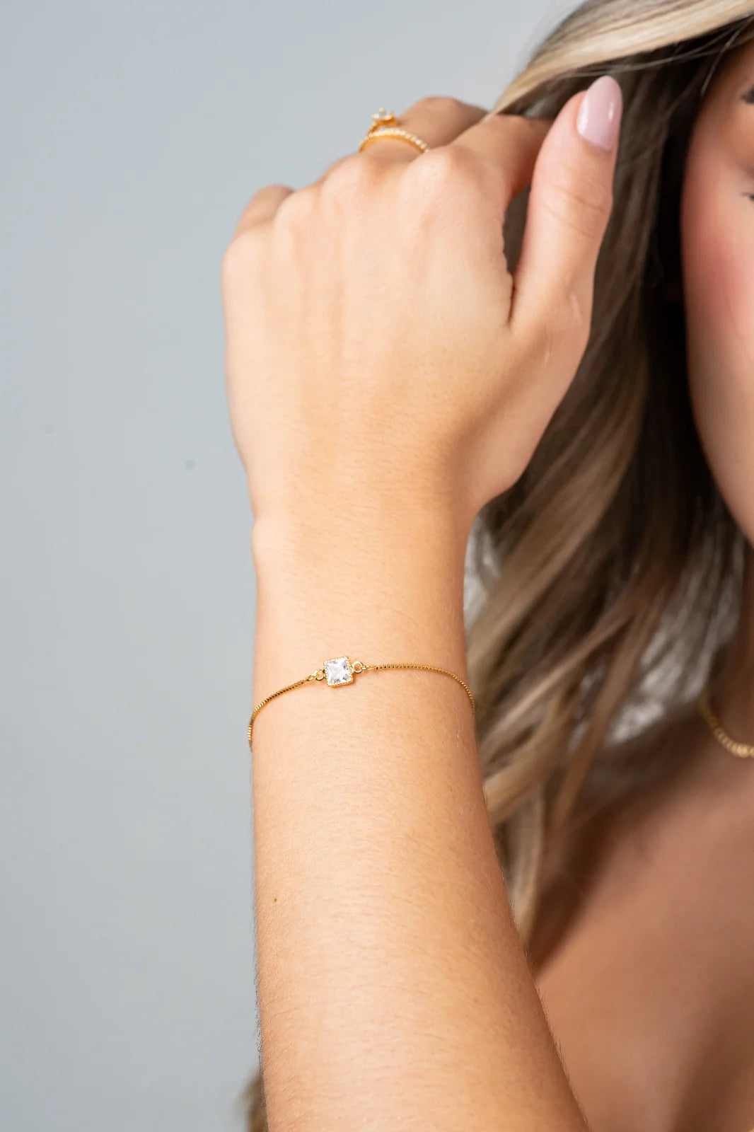 Pulsera Pure en Oro laminado 18k