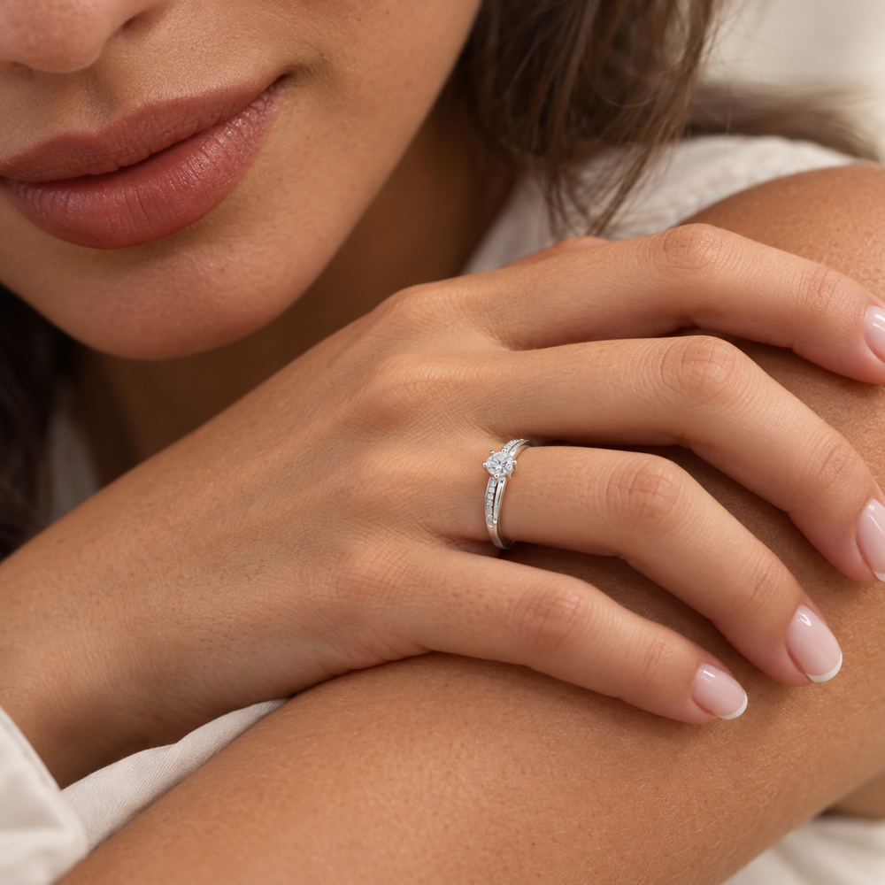 Anillo Infinity en Plata 925 Para Dama