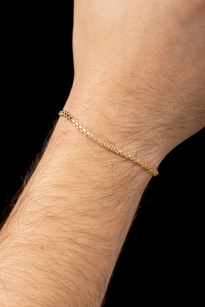 Pulsera Bismarck en Oro laminado 18k