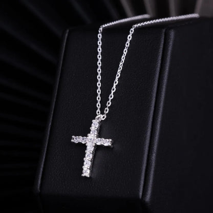 Cadena Celestial Cross en Plata 925 Para Dama