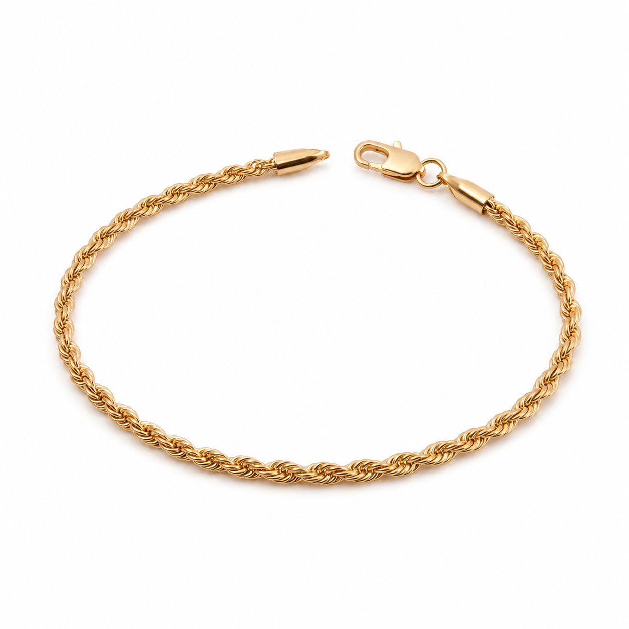 Pulsera Lazo en Oro laminado 18k