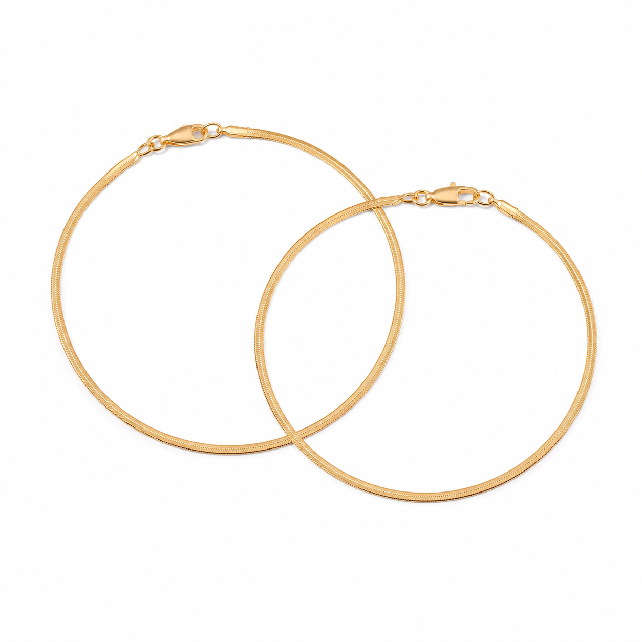 Pulseras Oasis en Oro laminado 18k Para Pareja