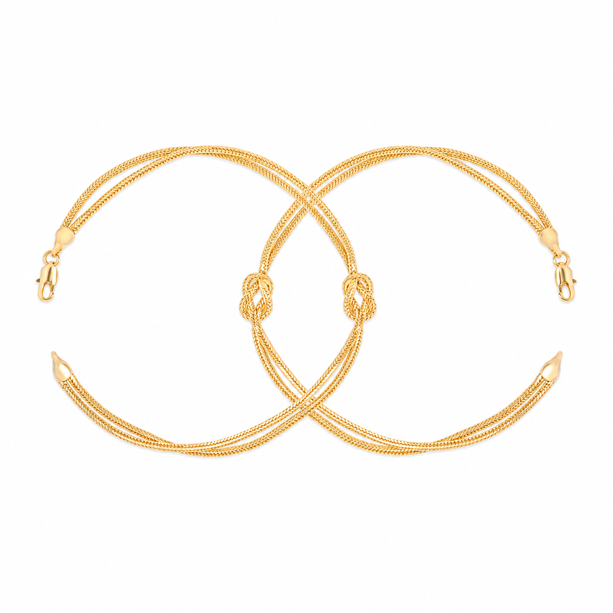 Pulseras Unity en Oro laminado 18k Para Pareja