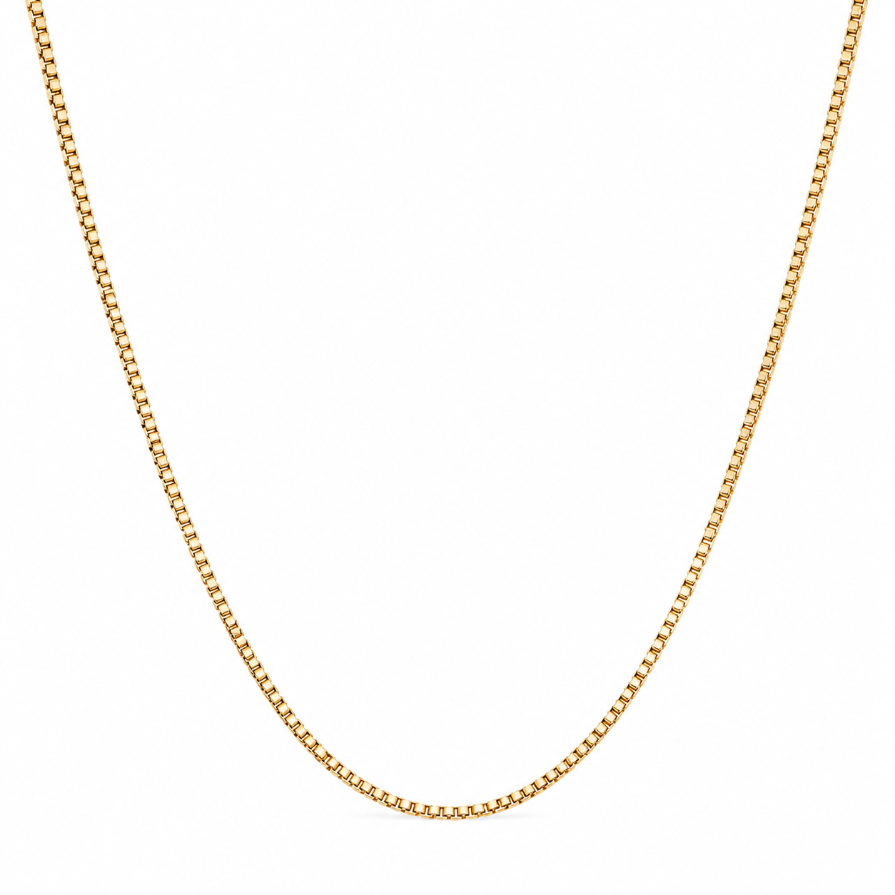 Cadena Veneciana en Oro laminado 18k Para Dama