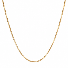 Cadena Veneciana en Oro laminado 18k Para Dama