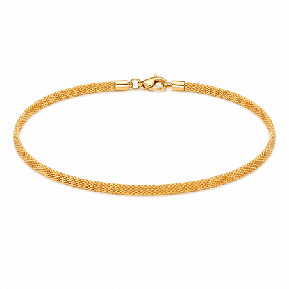 Pulsera Mesh Exclusive en Oro laminado 18k