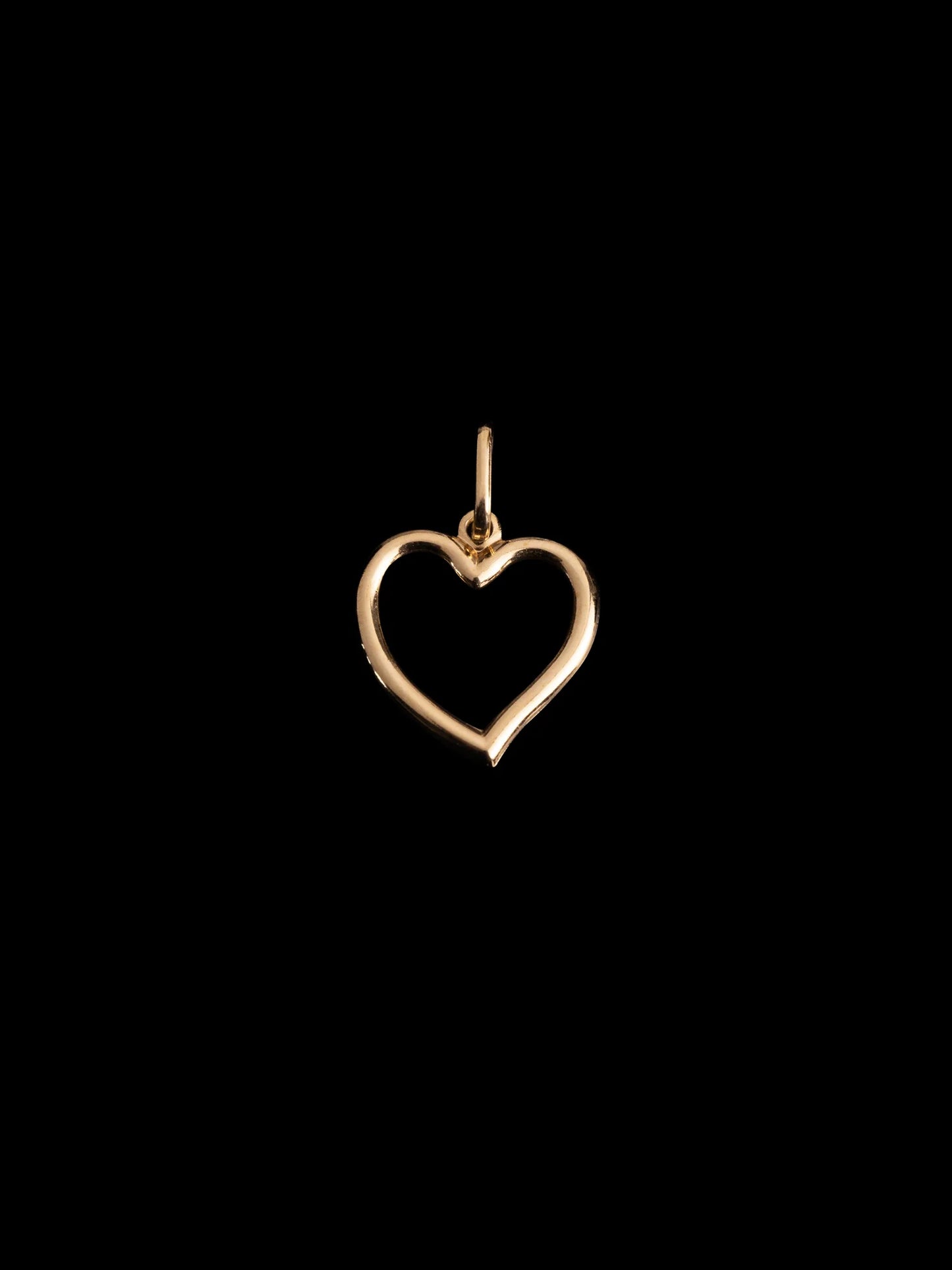 Dije Corazón en Oro laminado 18k