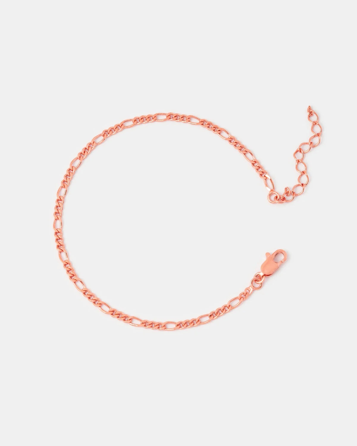 Pulseras Fígaro en Oro Rosado Laminado Para Pareja