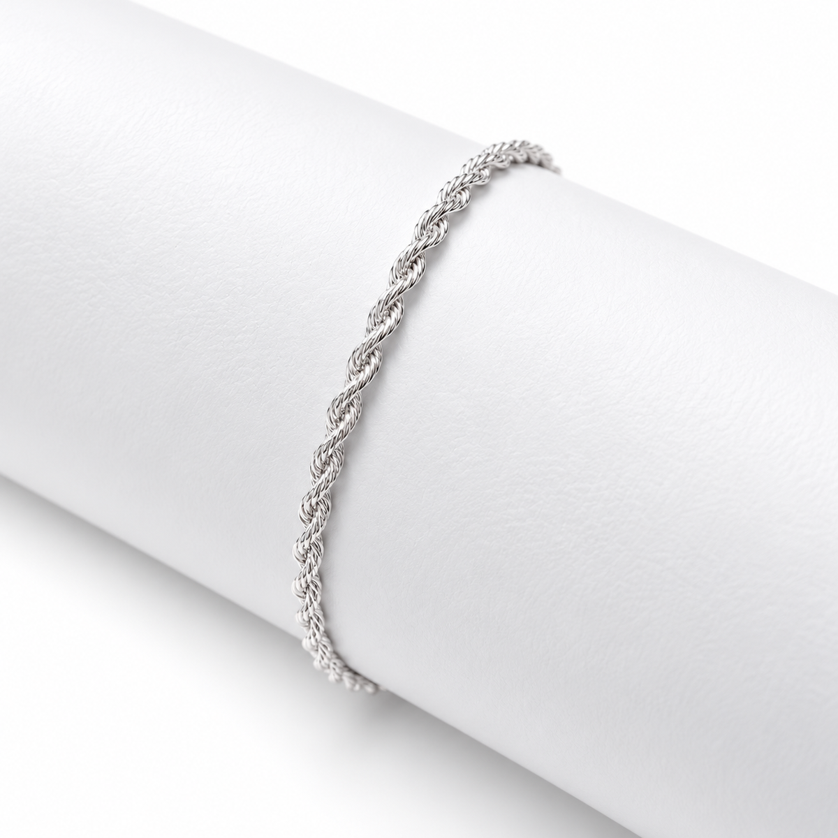 Pulsera Lazo en Plata Laminada 925