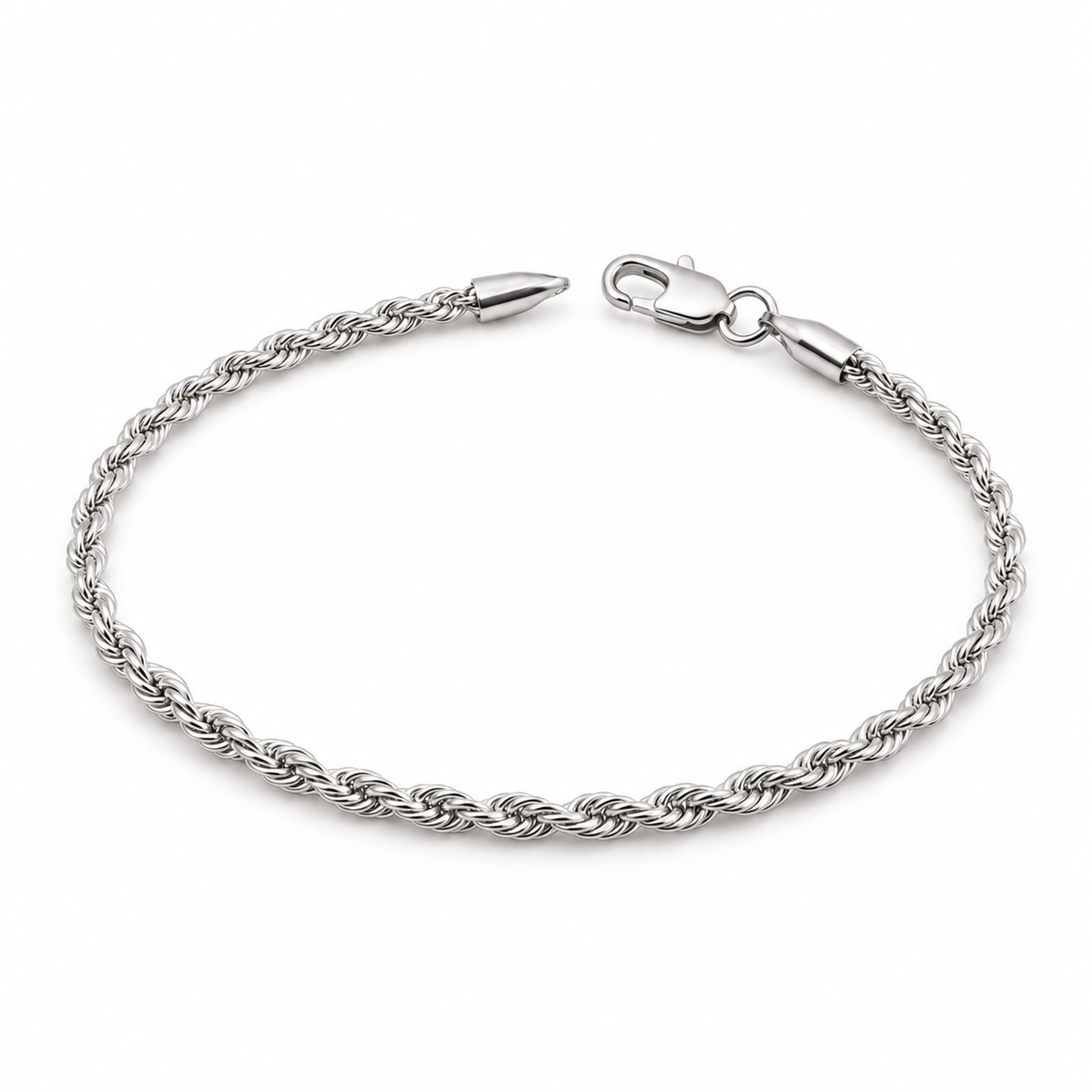 Pulsera Lazo en Plata Laminada 925