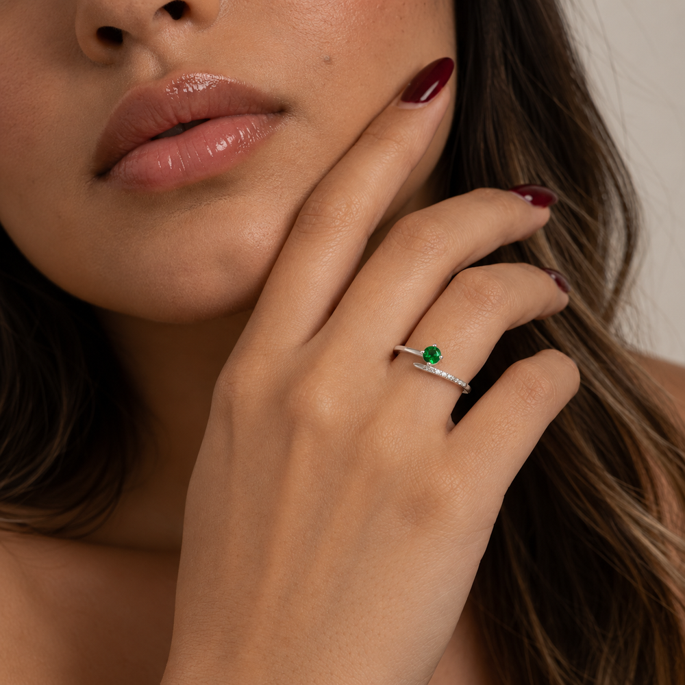 Anillo Claw Luxe en Plata 925 Para Dama