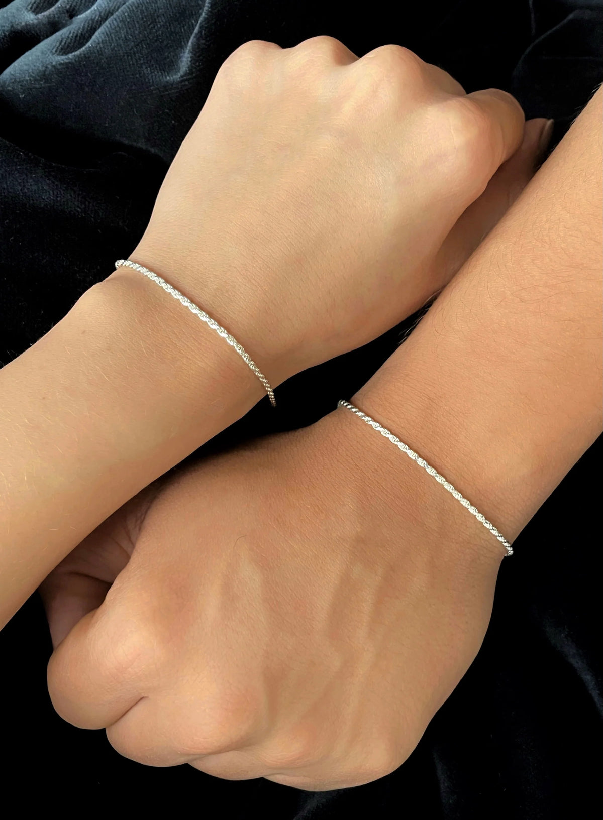Pulsera Lazo en Plata Laminada 925