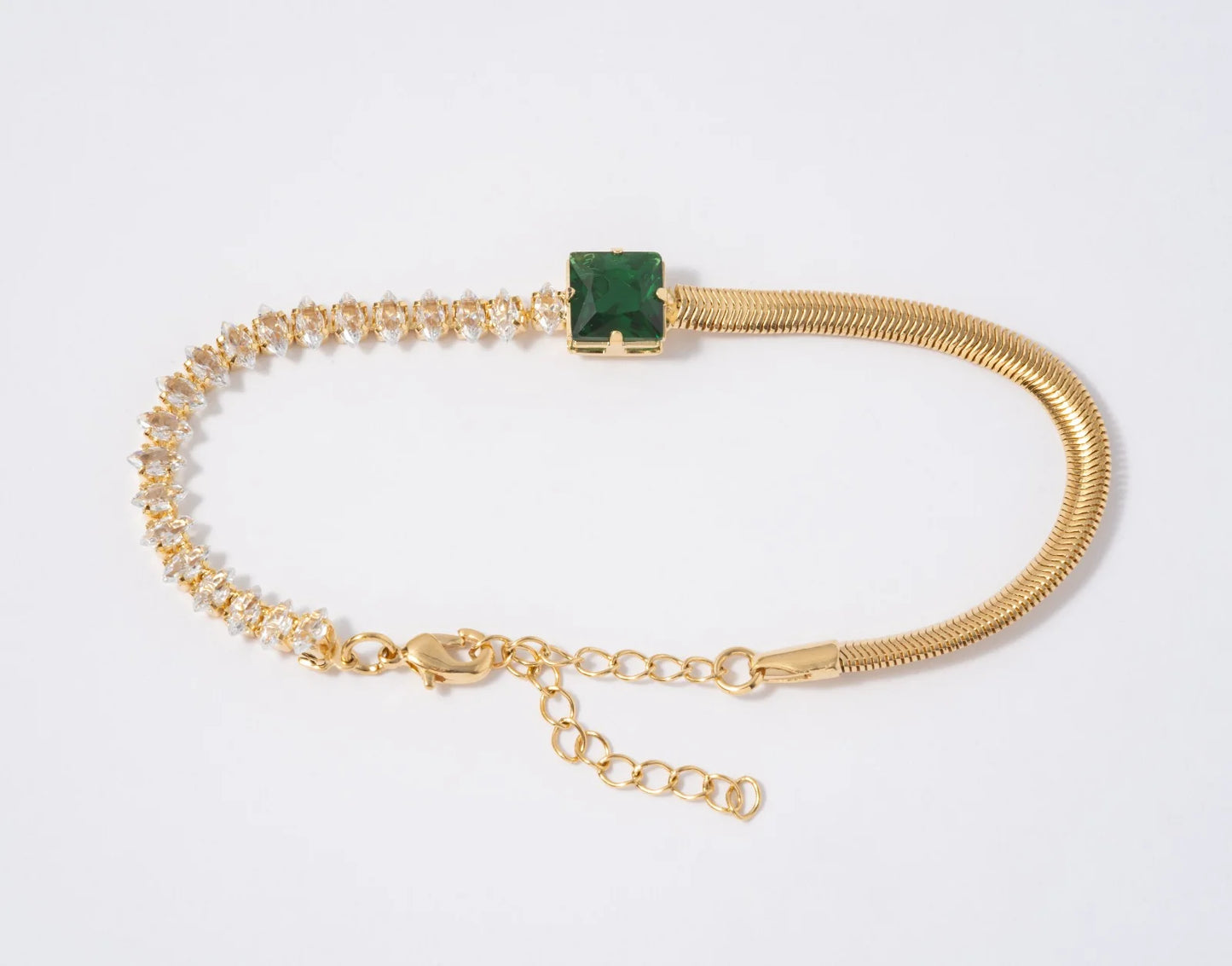 Pulsera Medussa en Oro laminado 18k