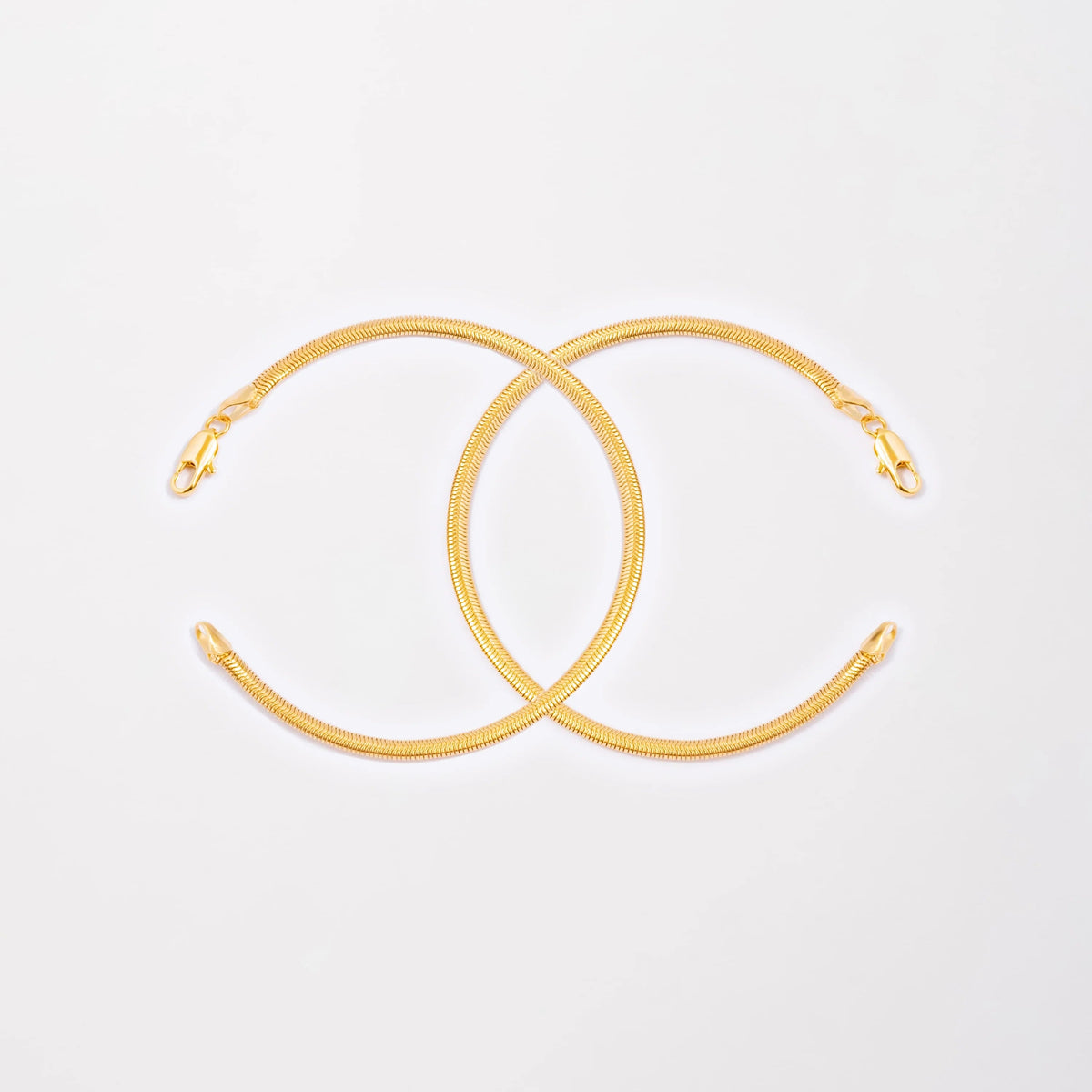 Pulsera Serpiente en Oro laminado 18k