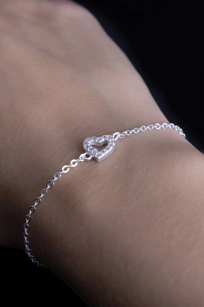 Pulsera True Heart en Plata 925 Para Dama