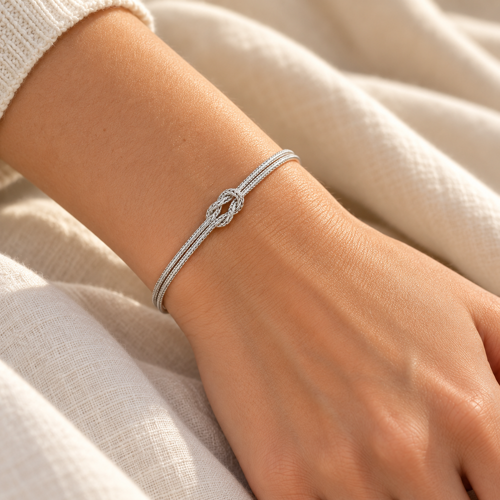 Pulsera Unity en Plata 925 Laminada