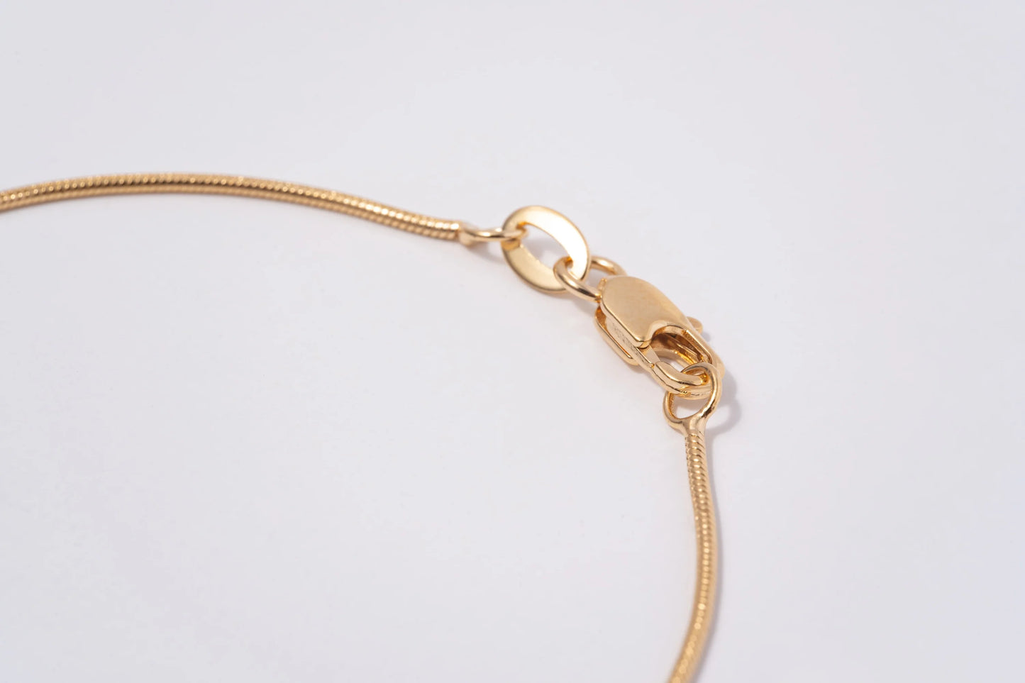 Pulsera Cola de Ratón en Oro laminado 18k