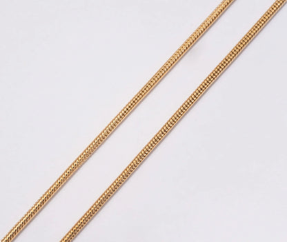 Pulsera Cola de Ratón en Oro laminado 18k