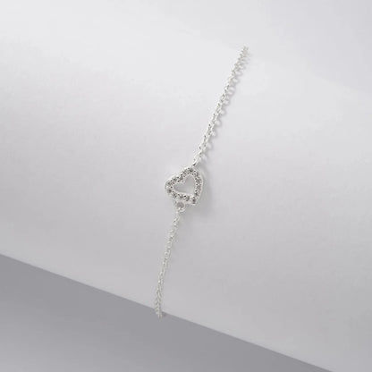 Pulsera True Heart en Plata 925 Para Dama